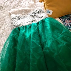 Green Prom Dress Brand new with Tags